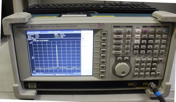 Tektronix RSA3408B DC - 8 GHZ ANALIZADOR DE ESPECTRO em tempo real, largura de banda de 36 MHz