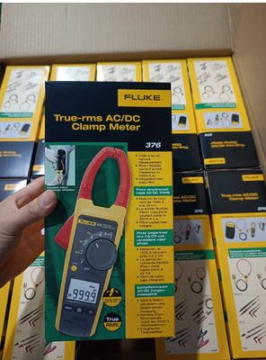 Alicate Amperímetro AC/DC True-RMS Fluke 376 FC com iFlex, Cabos e Bolsa