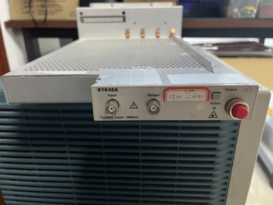 Módulo de Laser Sintonizável Keysight 81642A com Faixa de Comprimento de Onda de 1510nm-1640nm e Potência de Saída de +7dBm para Testes nas Bandas C e L DWDM