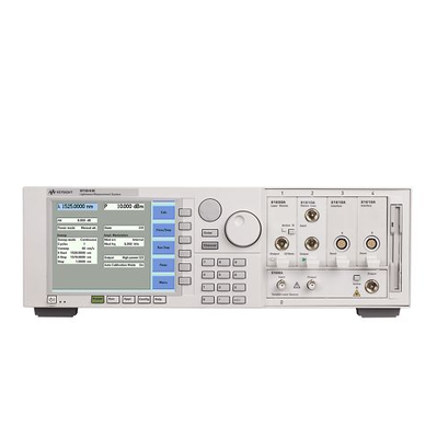 Keysight 81606A Fonte de laser ajustável de alta potência com SSE mais baixo e velocidade de varredura de 200 nm/s