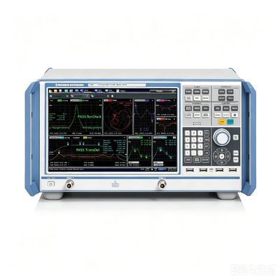 R&S ZNB8 2-Port Vector Network Analyzer com gama de frequências de 9 kHz a 8,5 GHz, gama dinâmica de 130 dB e conectores tipo N