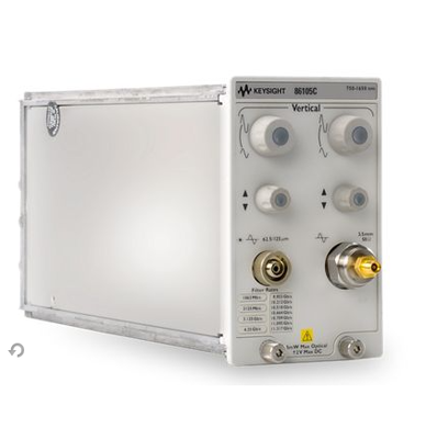 Módulo Óptico Elétrico Agilent 86105C de 20 GHz de Largura de Banda com Faixa de Comprimento de Onda de 750-1650 nm para Análise de Diagrama de Olho
