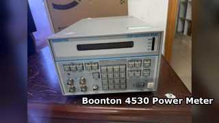 Medidor de potência RF Boonton 4530 testado funcionando